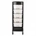 Hairdressing Trolley GABBIANO FT65 Black/White